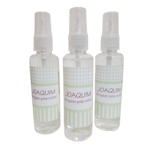 Mini-higienizador de 100ml - Spray - Casamentos e Eventos