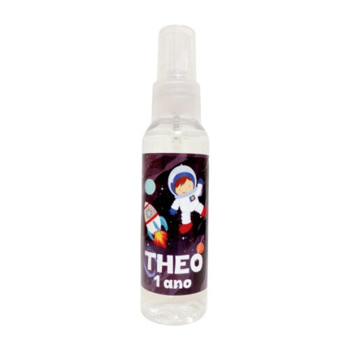 Mini-higienizador de 100ml - Spray - Diversos Temas