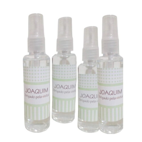 Mini-higienizador de 100ml - Spray - Casamentos e Eventos