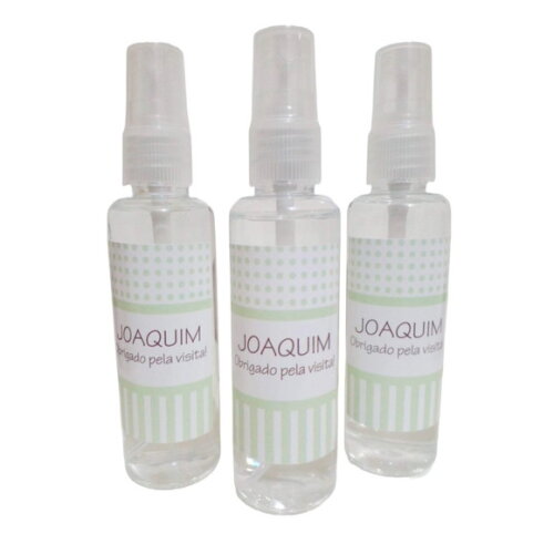 Mini-higienizador de 50ml - Spray - Diversos Temas