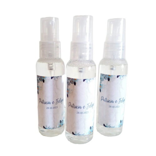 Mini-higienizador de 80ml - Spray - Temas de Casamento