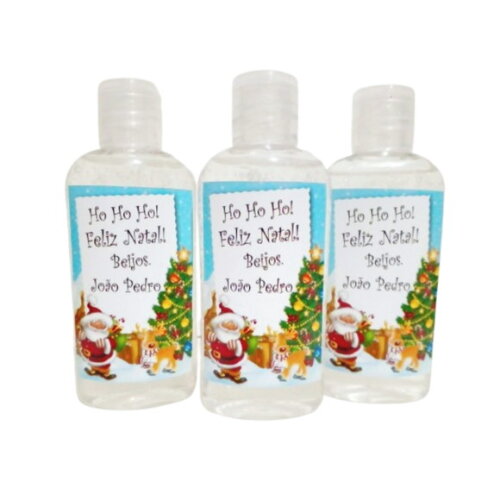 Mini-higienizador em Gel 50ml Personalizado -diversas Festas