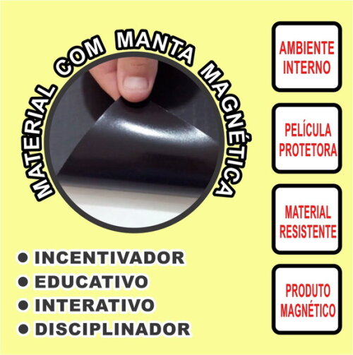 Quadro Educativo Relógio - Mod. 1 - Tema Fazendinha - Manta