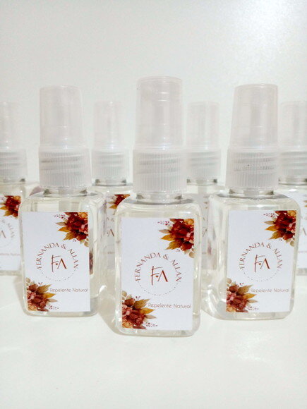 Repelente de Citronela Spray 40ml - Floral Casamento