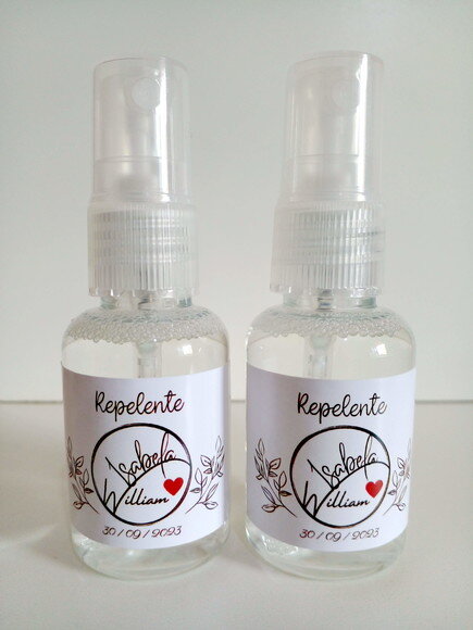 Repelente Natural Citronela e Icaridina Spray 30ml Eventos