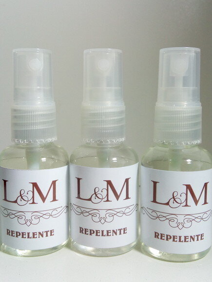 Repelente Natural de Citronela 30ml Spray Casamento