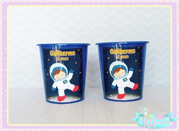 Baldinho De Pipoca Astronauta
