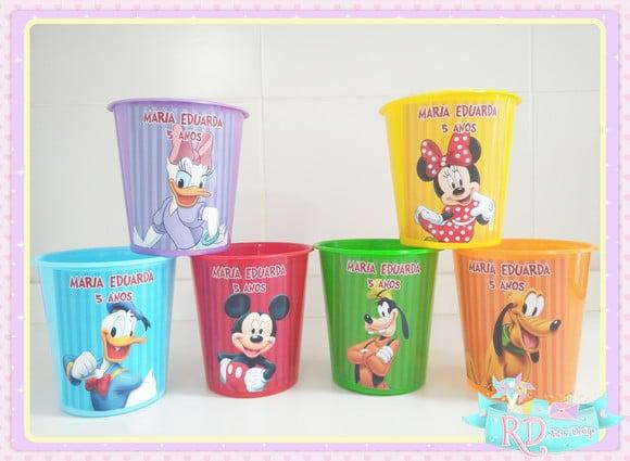 Baldinho de Pipoca Mickey Clubhouse