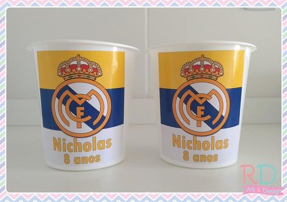 Baldinho de Pipoca Real Madrid