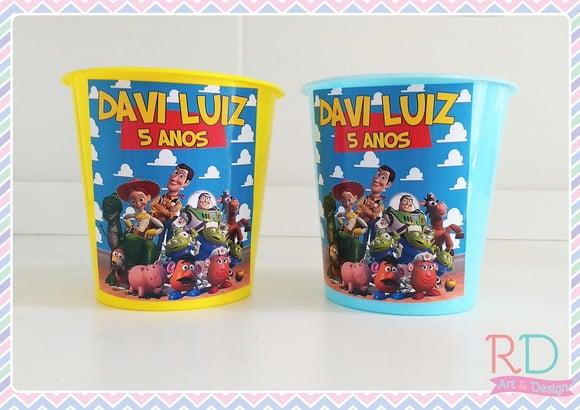 Baldinho de Pipoca Toy Story