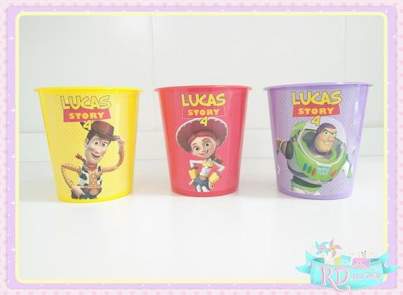 Baldinho de Pipoca Toy Story