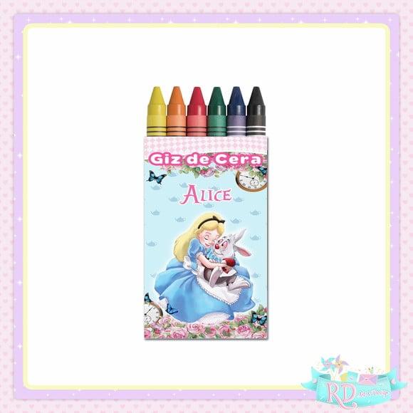 Giz de Cera Alice no País das Maravilhas