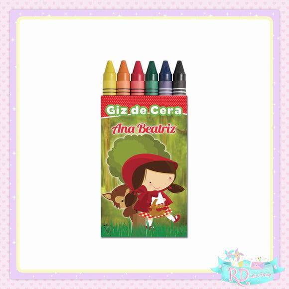 Giz de Cera Chapeuzinho Vermelho