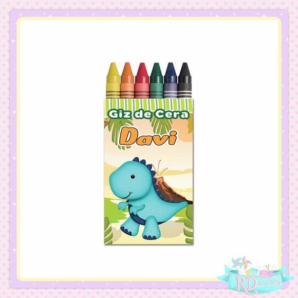 Giz de Cera Dinossauro Cute