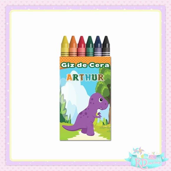 Giz de Cera Dinossauro