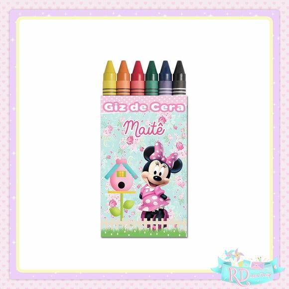 Giz de Cera Jardim da Minnie