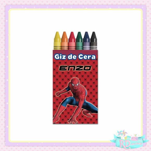 Giz de Cera Homem Aranha