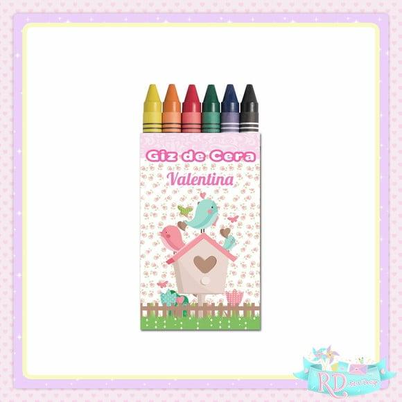 Giz de Cera Jardim Encantado