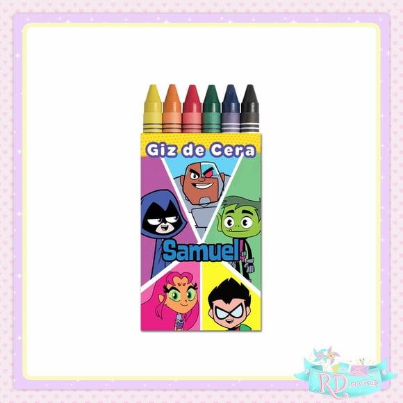 Giz de Cera Jovens Titans
