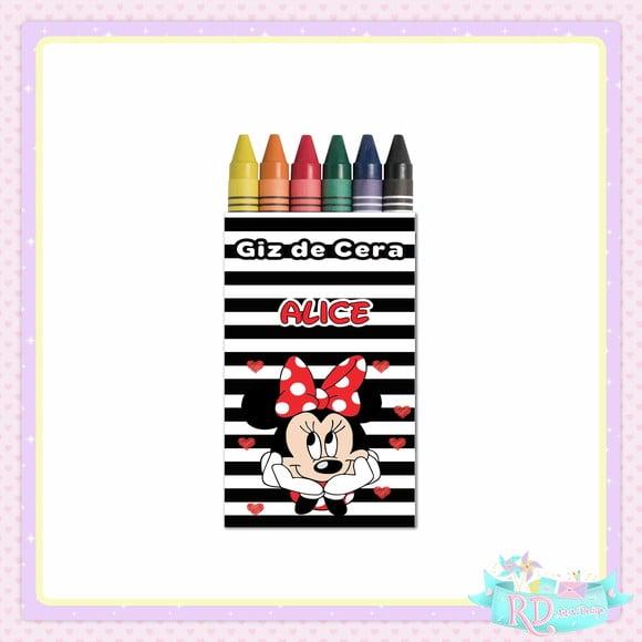 Giz de Cera Minnie Vermelha