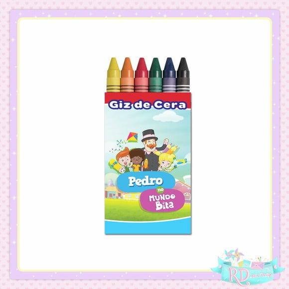 Giz de Cera Mundo Bita