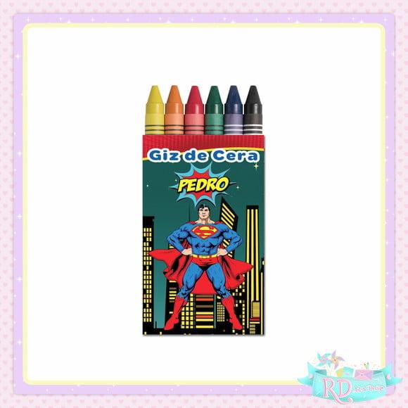 Giz de Cera Super Herói