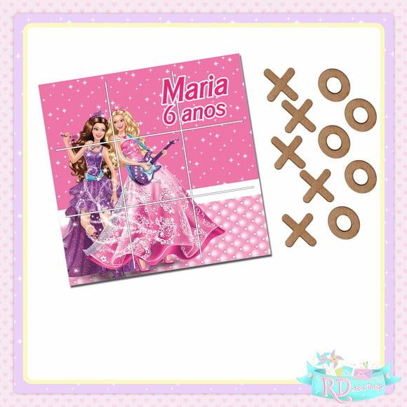 Jogo da Velha Barbie