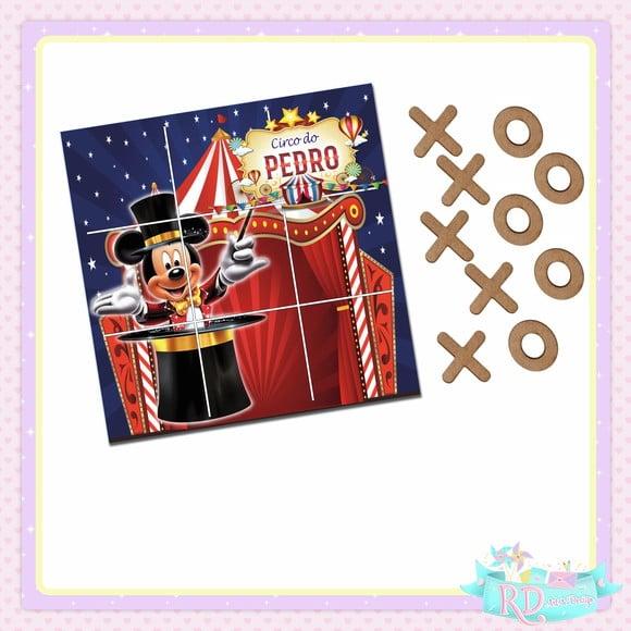Jogo da Velha Circo do Mickey