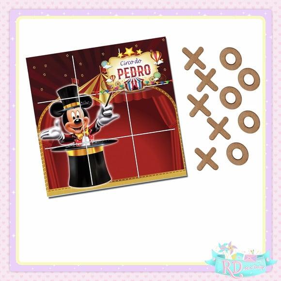 Jogo da Velha Circo do Mickey