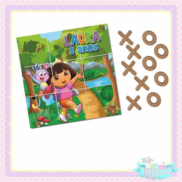 Jogo da Velha Dora Aventureira