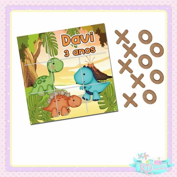 Jogo da Velha Dinossauro