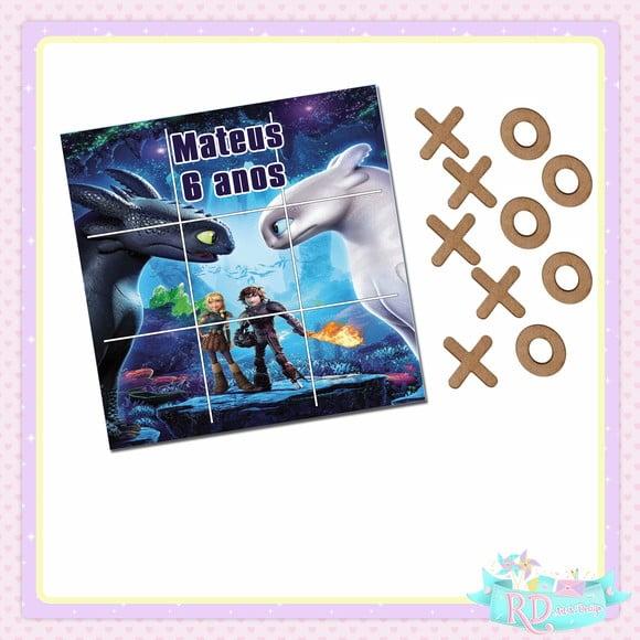 Jogo da Velha Como Treinar o Seu Dragão