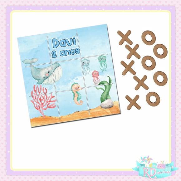 Jogo da Velha Fundo do Mar
