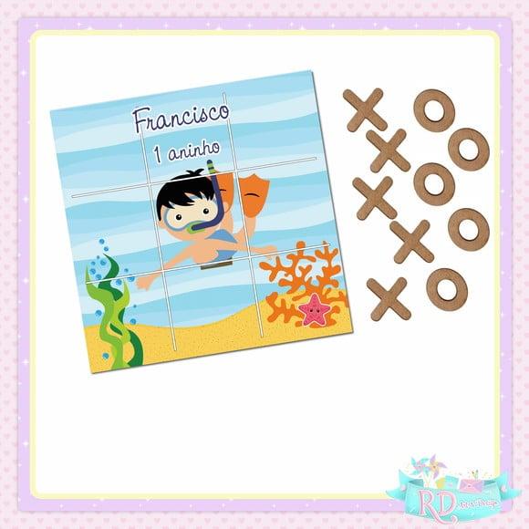 Jogo da Velha Fundo do Mar