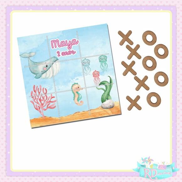 Jogo da Velha Fundo do Mar