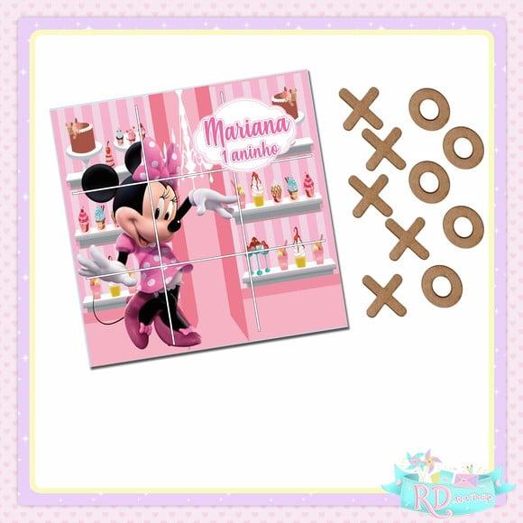 Jogo da Velha Minnie Confeitaria