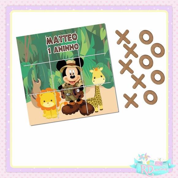 Jogo da Velha Mickey Safari