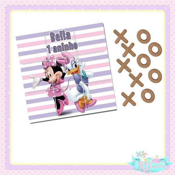 Jogo da Velha Minnie e Margarida