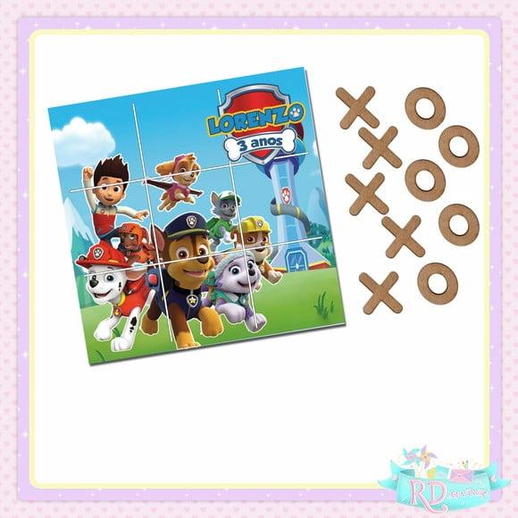 Jogo da Velha Patrulha Canina