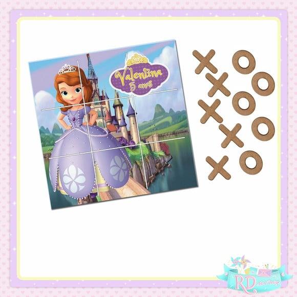 Jogo da Velha Princesa Sofia