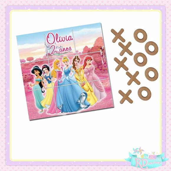 Jogo da Velha Princesas