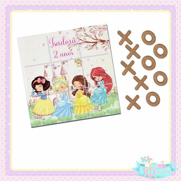 Jogo da Velha Princesas