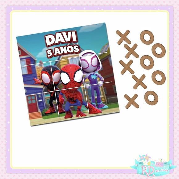 Jogo da Velha Spidey e Seus Amigos Espetaculares