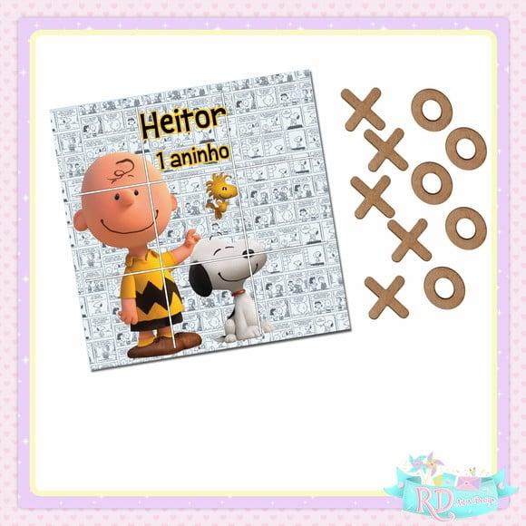 Jogo da Velha Snoopy