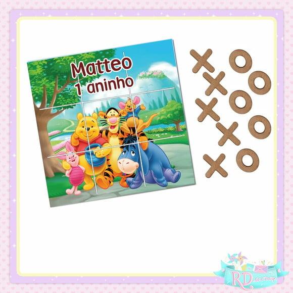 Jogo da Velha Ursinho Pooh