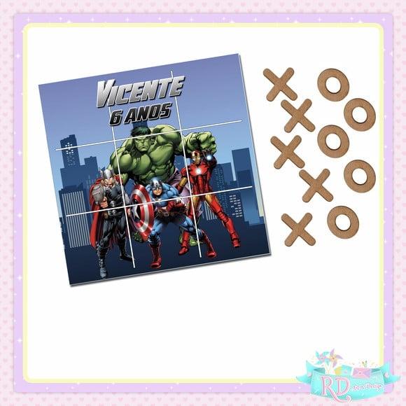 Jogo da Velha Vingadores
