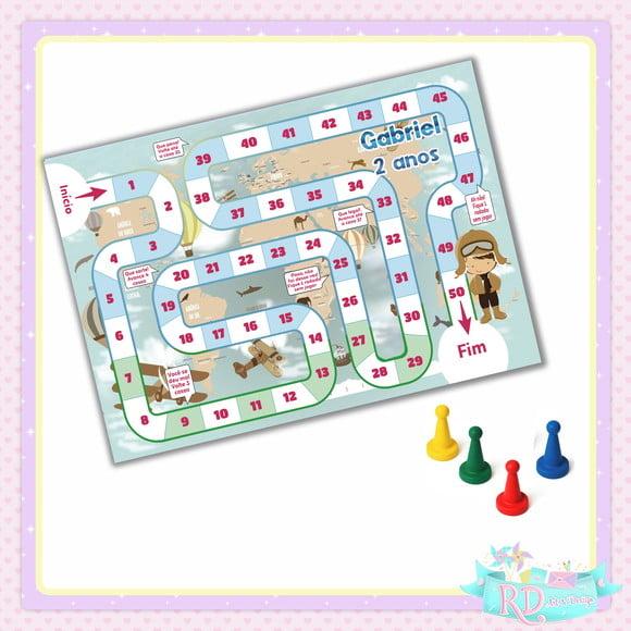 Jogo de Tabuleiro Aviador
