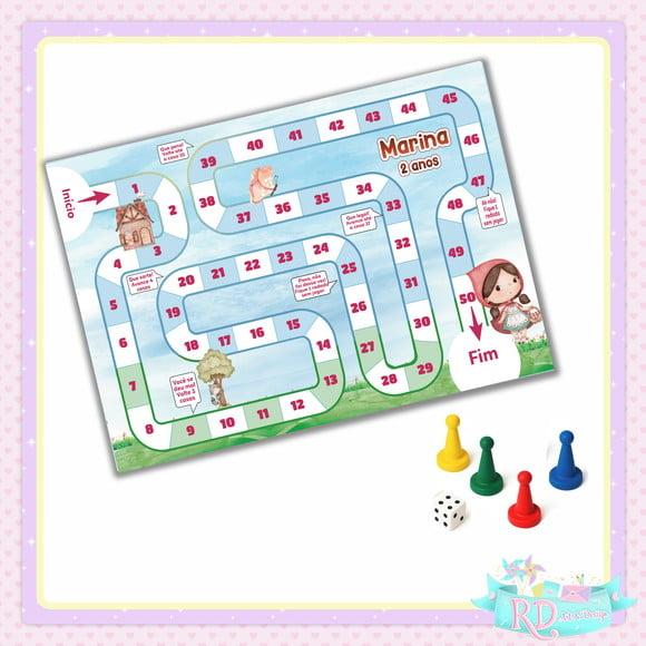 Jogo de Tabuleiro Chapeuzinho Vermelho