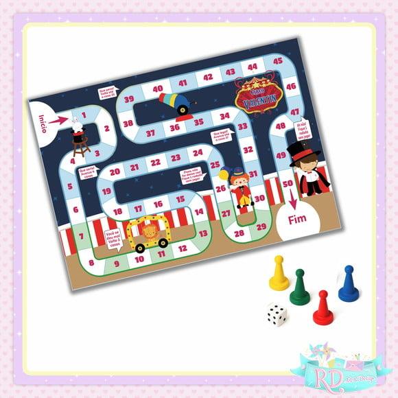 Jogo de Tabuleiro Circo