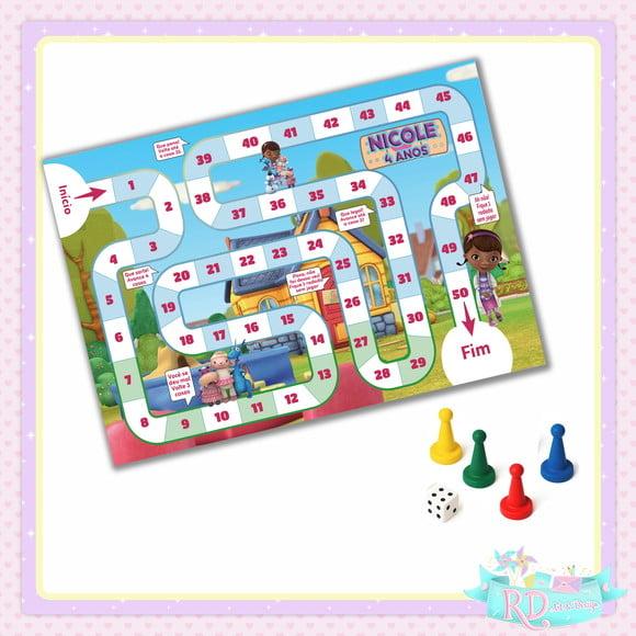 Jogo de Tabuleiro Doutora Brinquedos